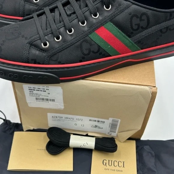 Men's Gucci off the grid sneakers .Size 12 .